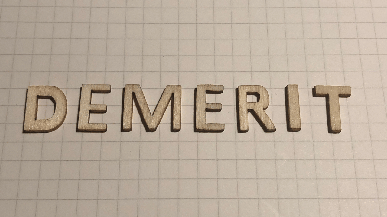 demeritのブロック